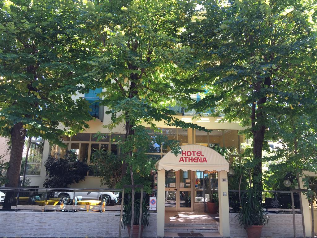 Hotel Athena Pésaro Exterior foto