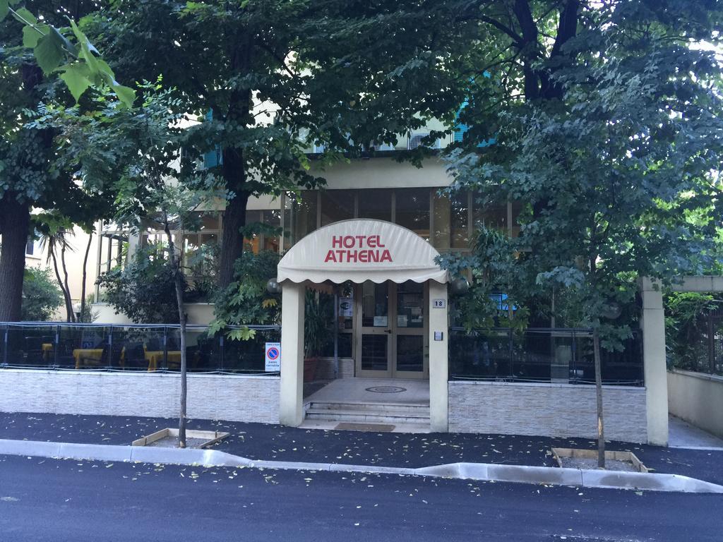 Hotel Athena Pésaro Exterior foto